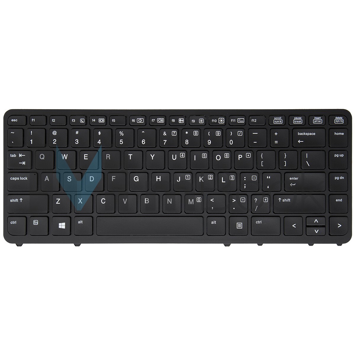 Teclado para HP Elitebook 745 G2 Layout US Com LED, 