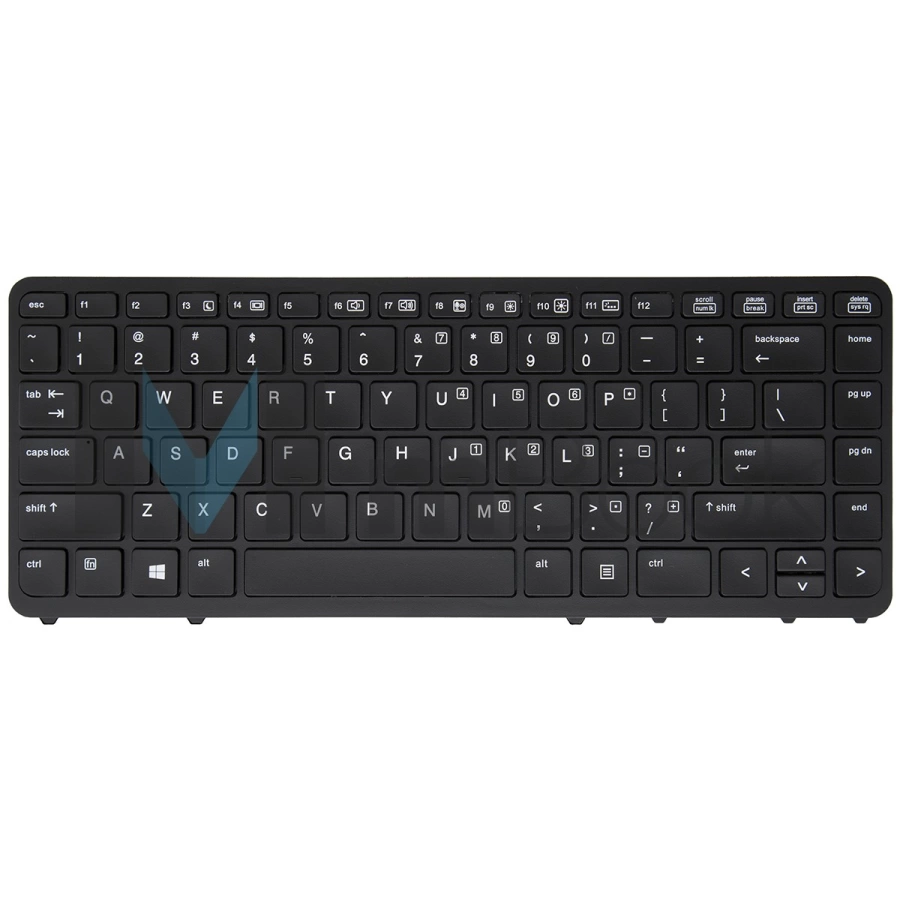 Teclado p/ HP compatível c/ PN 731179-001 Layout US c/ LED