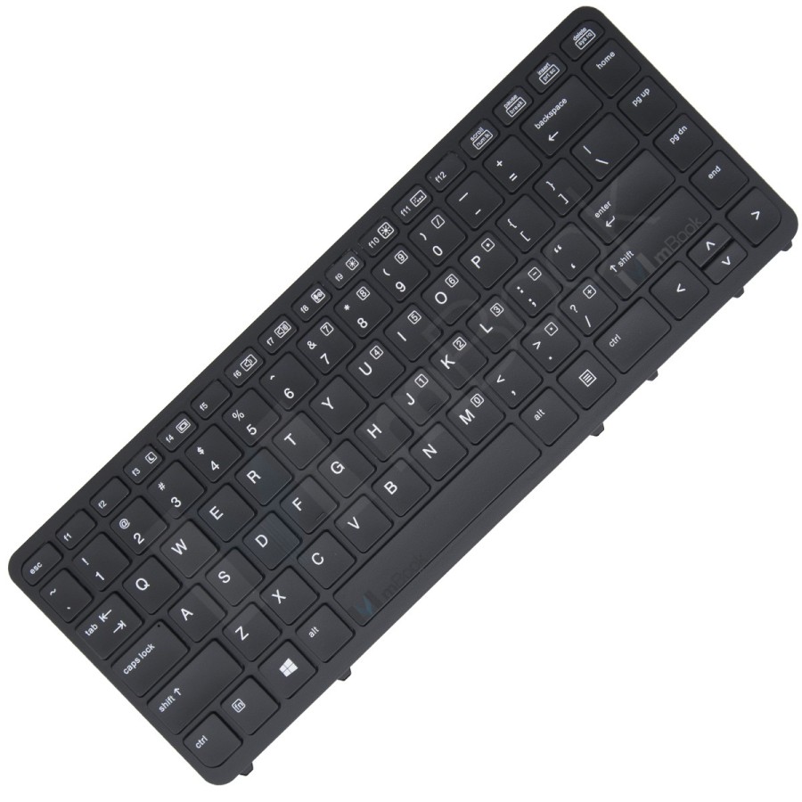 Teclado p/ HP compatível c/ PN NSK-CP2BV Layout US c/ LED