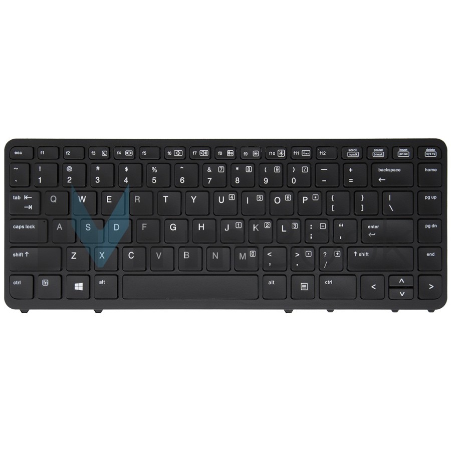Teclado para HP EliteBook 740 G2 Layout US Com LED