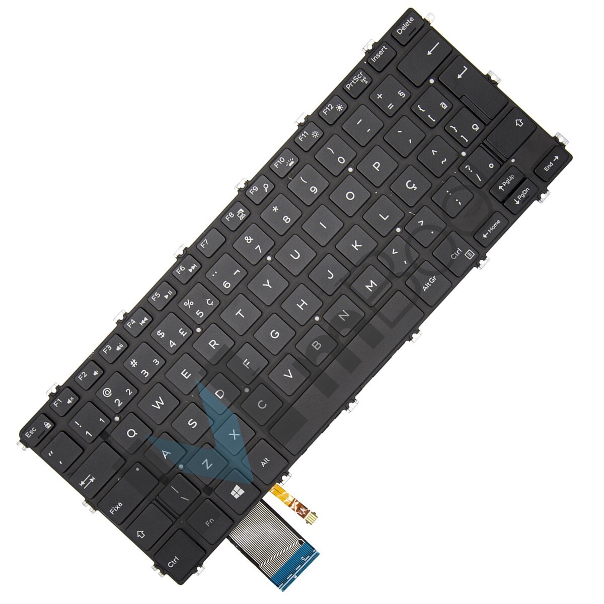Teclado para Dell Latitude 3400 versão 2019 Latitude 3310, 