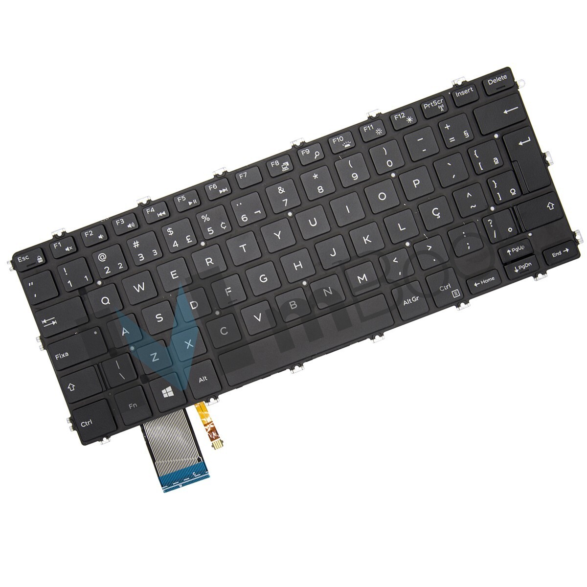 Teclado para Dell Latitude 3400 versão 2019 Latitude 3310, 