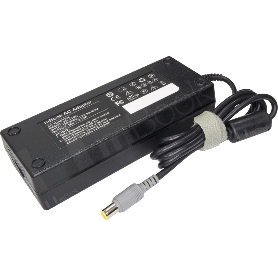 Fonte para Lenovo compatível com PN 45N0118 20V 6.75A 135W