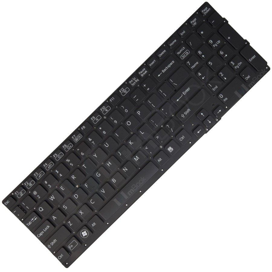 Teclado pra Sony Vaio compatível com PN NSK-SE2BF Layout US