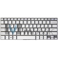 Teclado p/ Sony compatível c/ AEGD5U010103A Layout US Branco Teclado p/ Sony compatível c/ AEGD5U010103A Layout US Branco