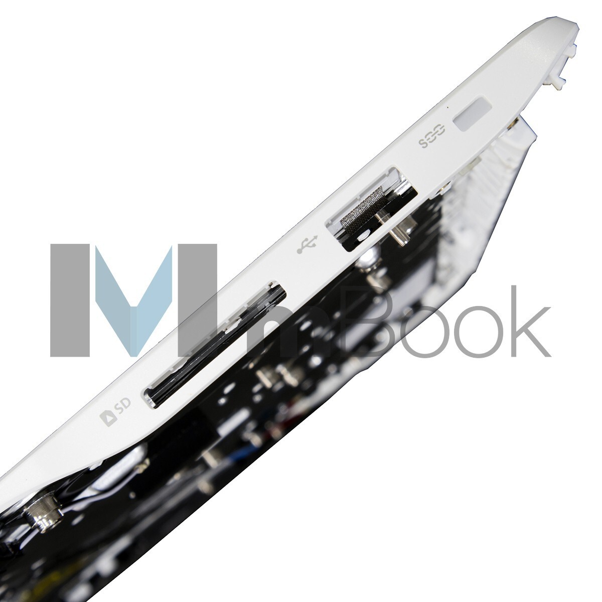 Teclado para Samsung NP910S3K branco com restpad, 