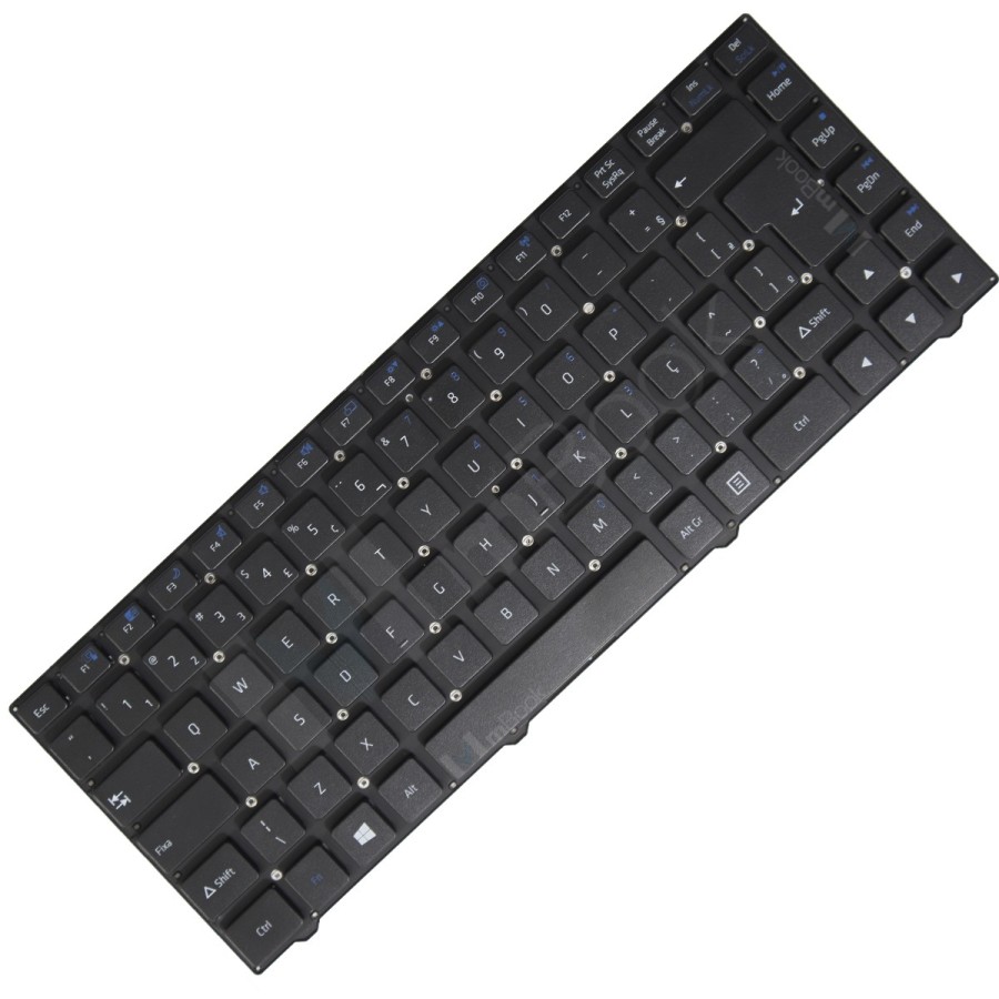 Teclado p/ notebook compatível PN SW6 Sem moldura