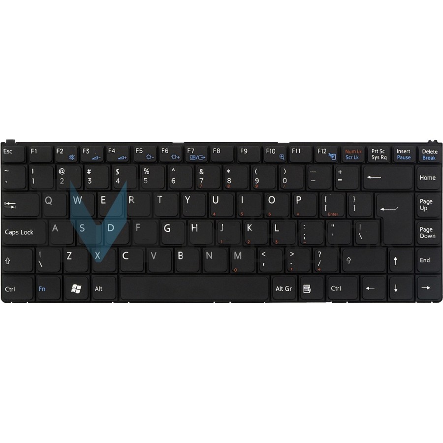 Teclado Sony Vaio VGN-N250N VGN-N250N/B VGN-N270E