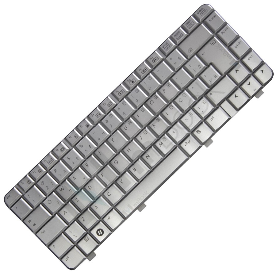 Teclado Para Notebook Hp Pk1303vbb30 Dv4-1620br Cor Prata