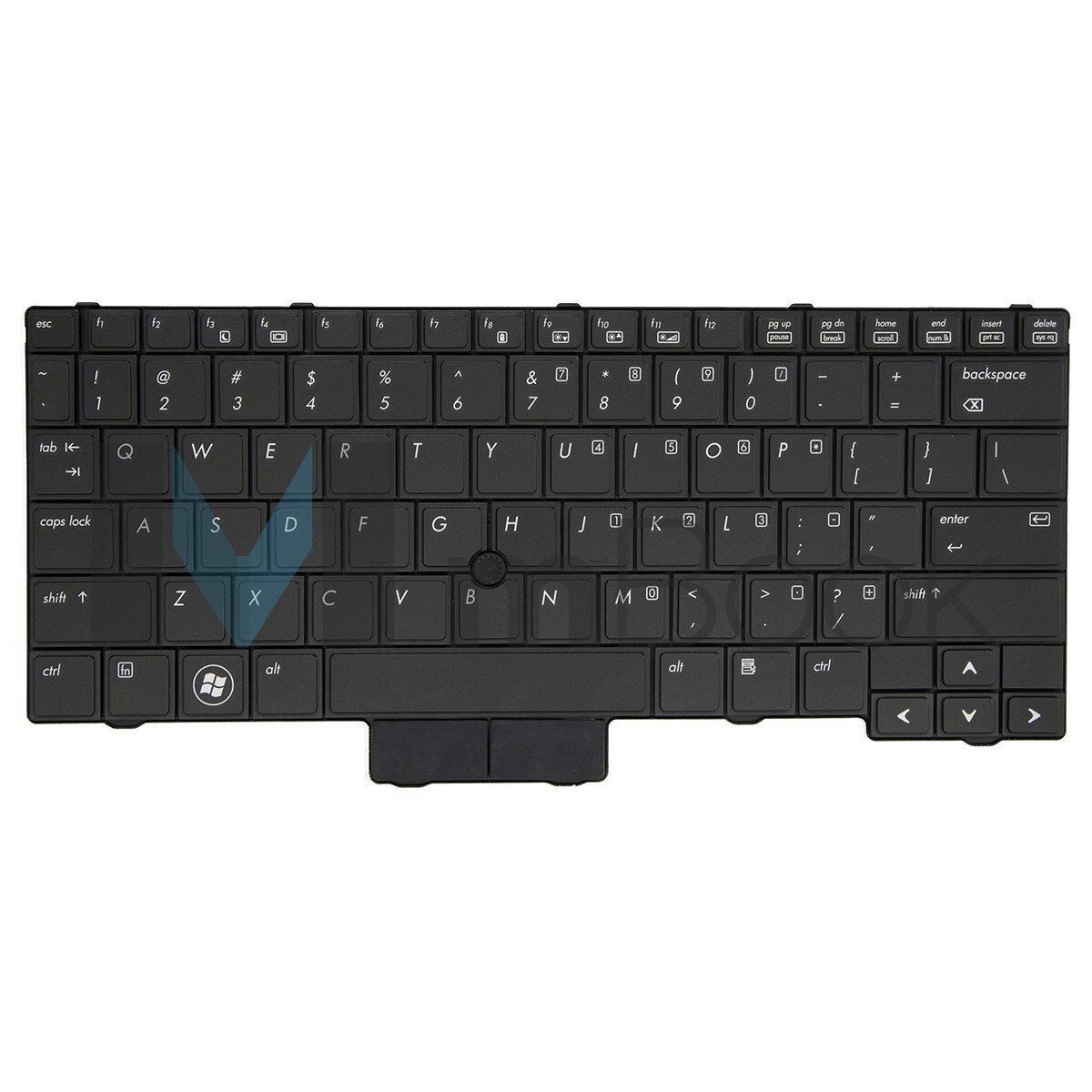 Teclado Hp Elitebook 2540p 598790-001 V108602as1 Pk139 C2, 