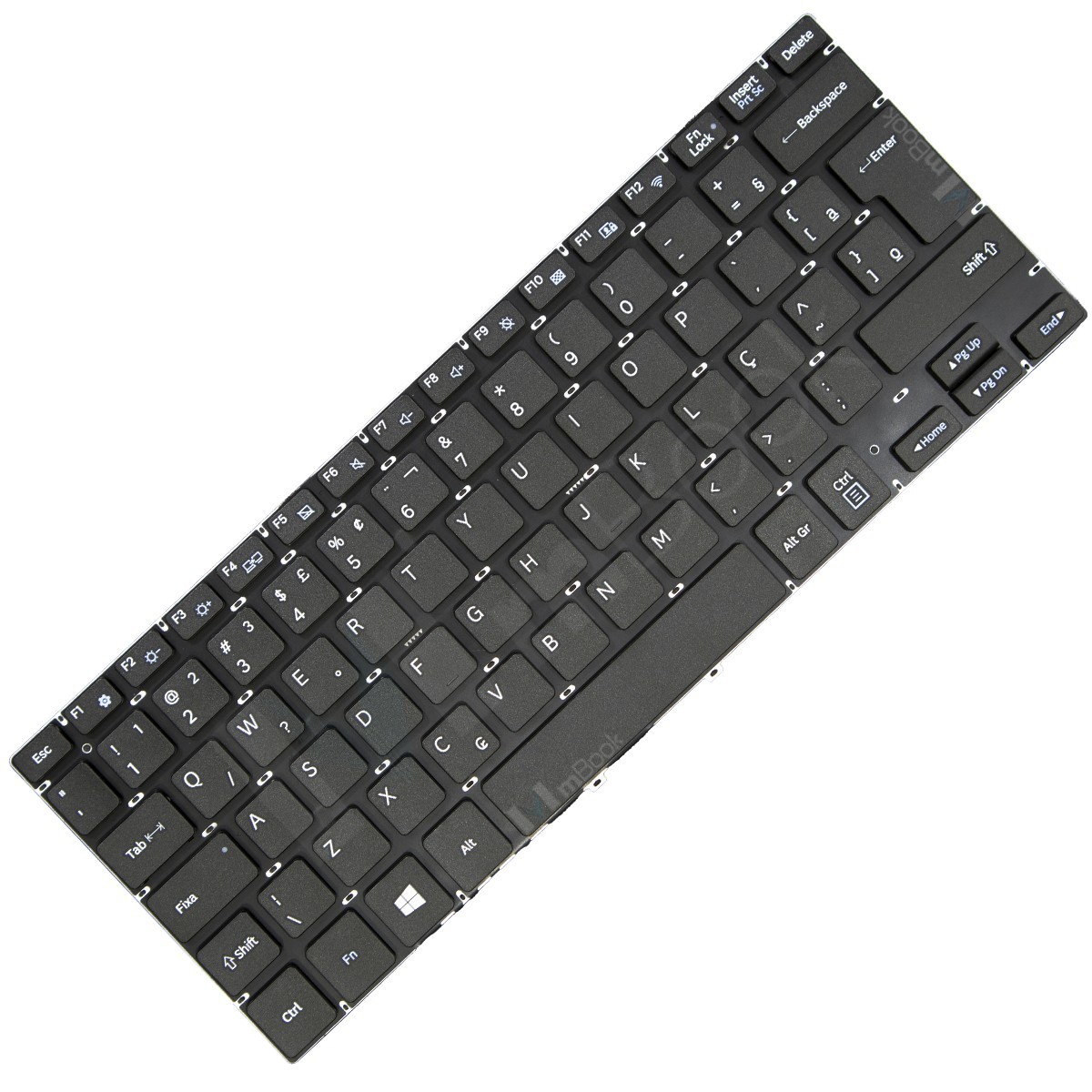Teclado para Samsung NP910S3K Layout BR, 
