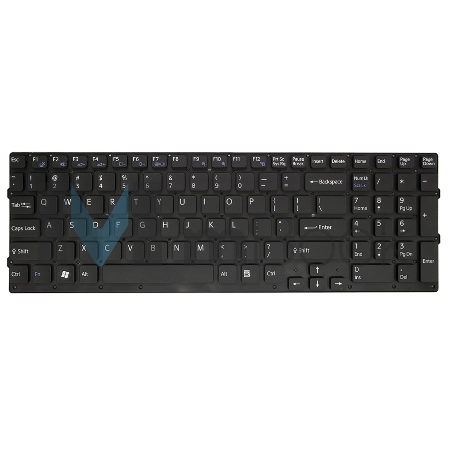 Teclado para Sony compatível com PN 148954411 Layout US