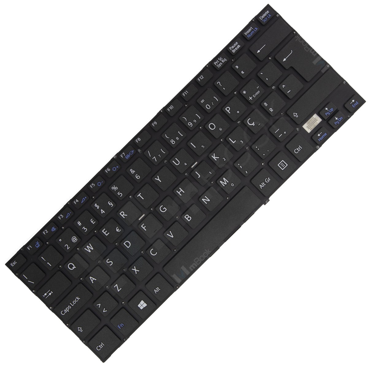 Teclado para Sony compatível com PN 149237791pt Layout PO