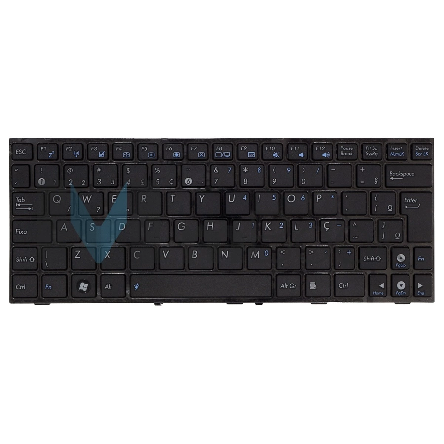 Teclado Asus Eeepc 1005ha 1001ha 1008ha Preto Br Com Ç
