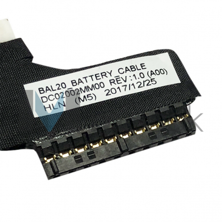 Cabo da bateria para Dell compatível com PN dc02002mm00