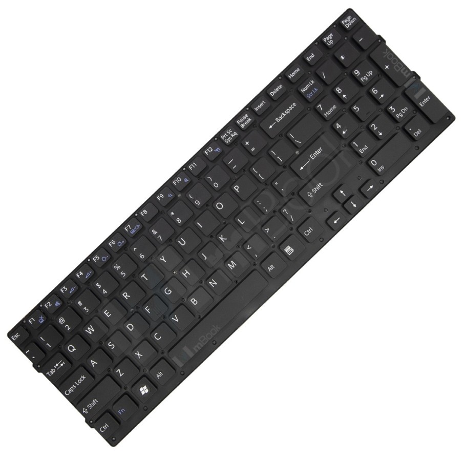 Teclado para Sony compatível com PN 148954861 Layout US