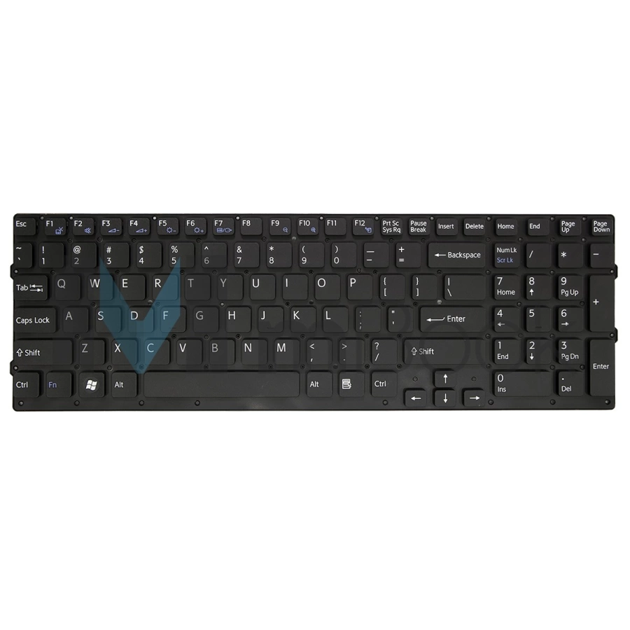 Teclado para Sony compatível com PN 148954861 Layout US