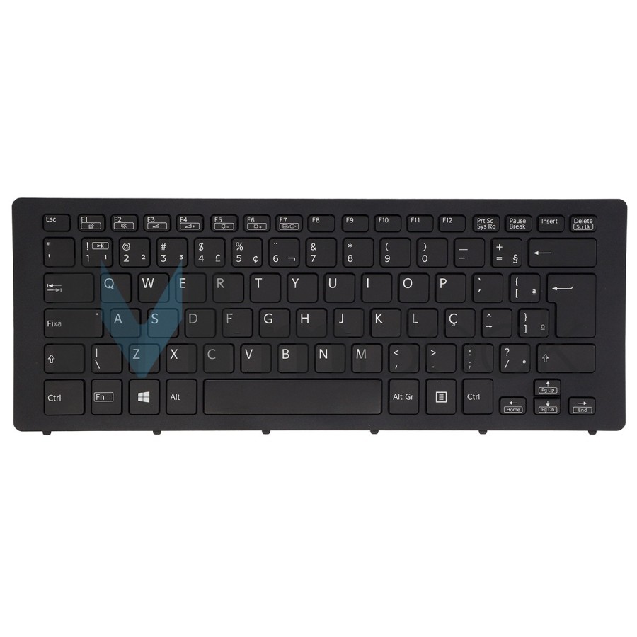 Teclado pra Sony compatível com PN AEFI36000203A Layout BR