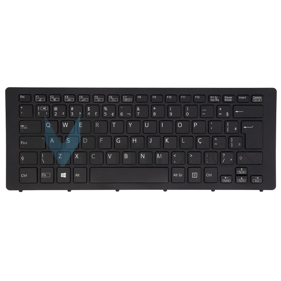 Teclado pra Sony compatível com PN AEFI3U000103A Layout BR
