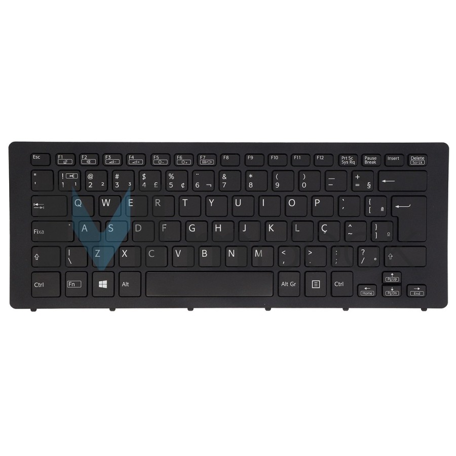 Teclado pra Sony compatível com PN AEFI3U000103A Layout BR