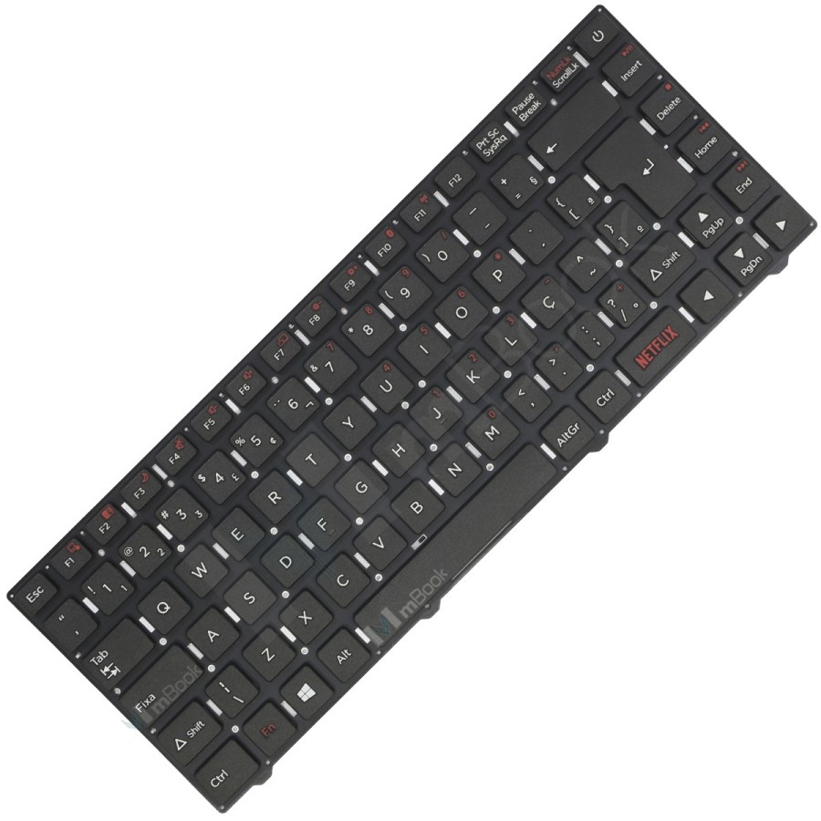 Teclado para Positivo compatível com PN mp-11j78pa-h77