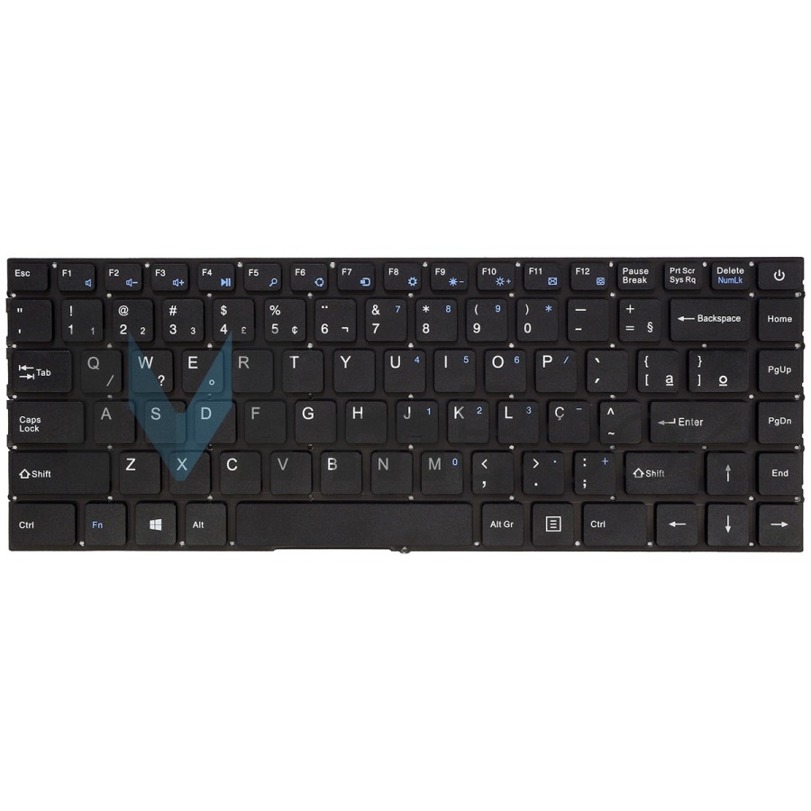 Teclado para notebook compatível com PRIDE-K2790