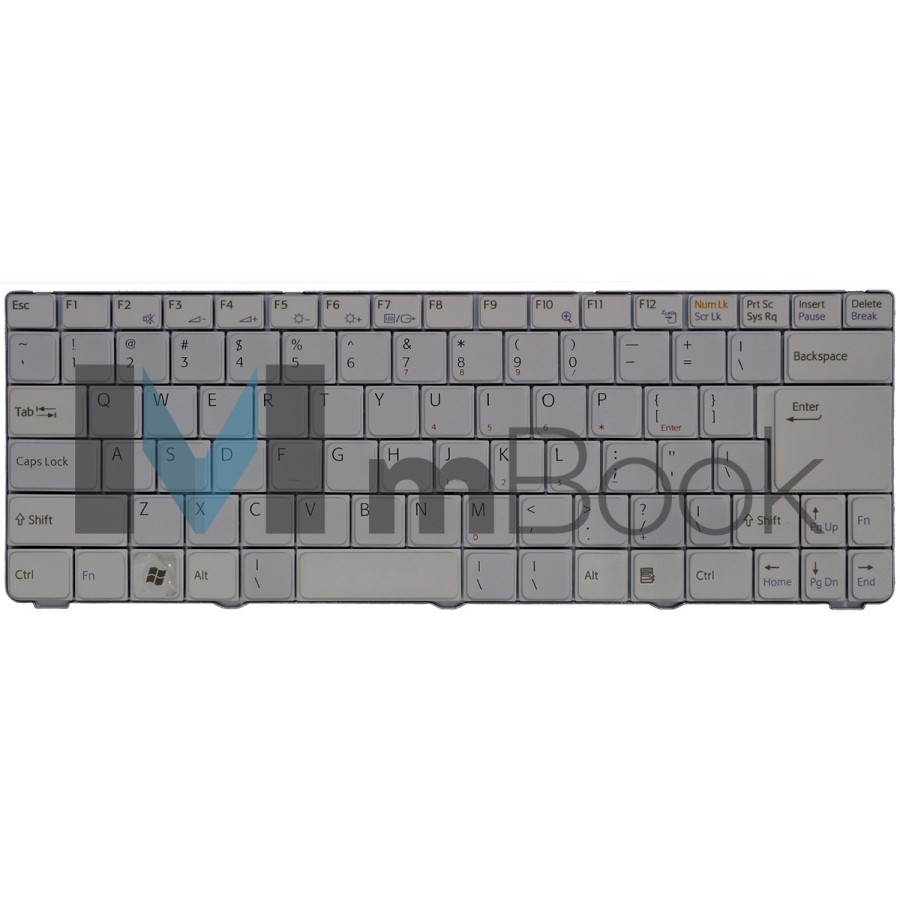 Teclado P/ Sony Vaio 53010bm04-203-g V072078br2 Branco