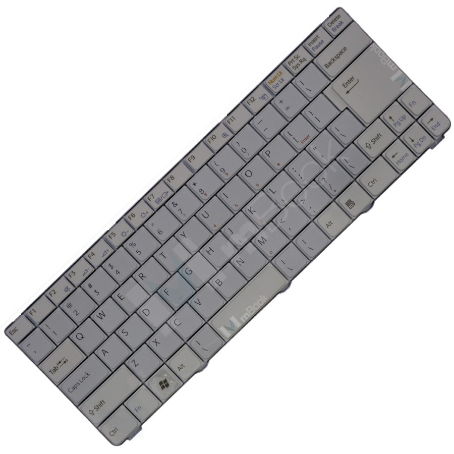 Teclado Sony Vaio Pcg-7152l Pcg-7153l Pcg-7154l Branco