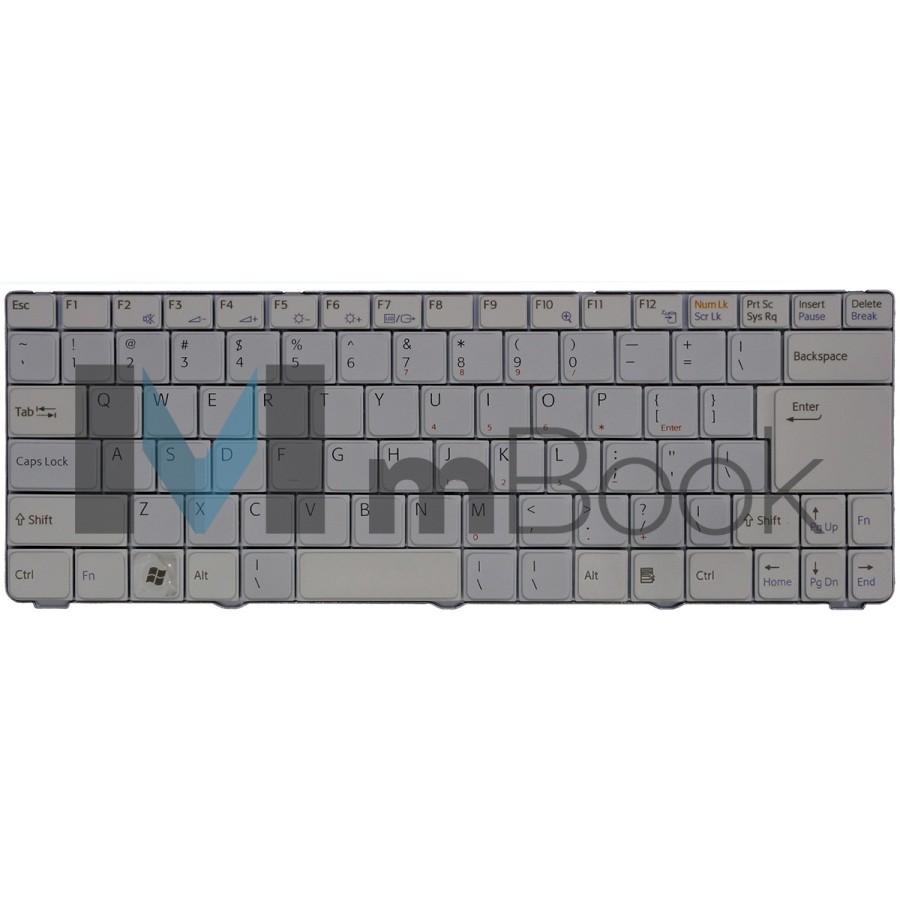 Teclado Sony Vaio Pcg-7152l Pcg-7153l Pcg-7154l Branco