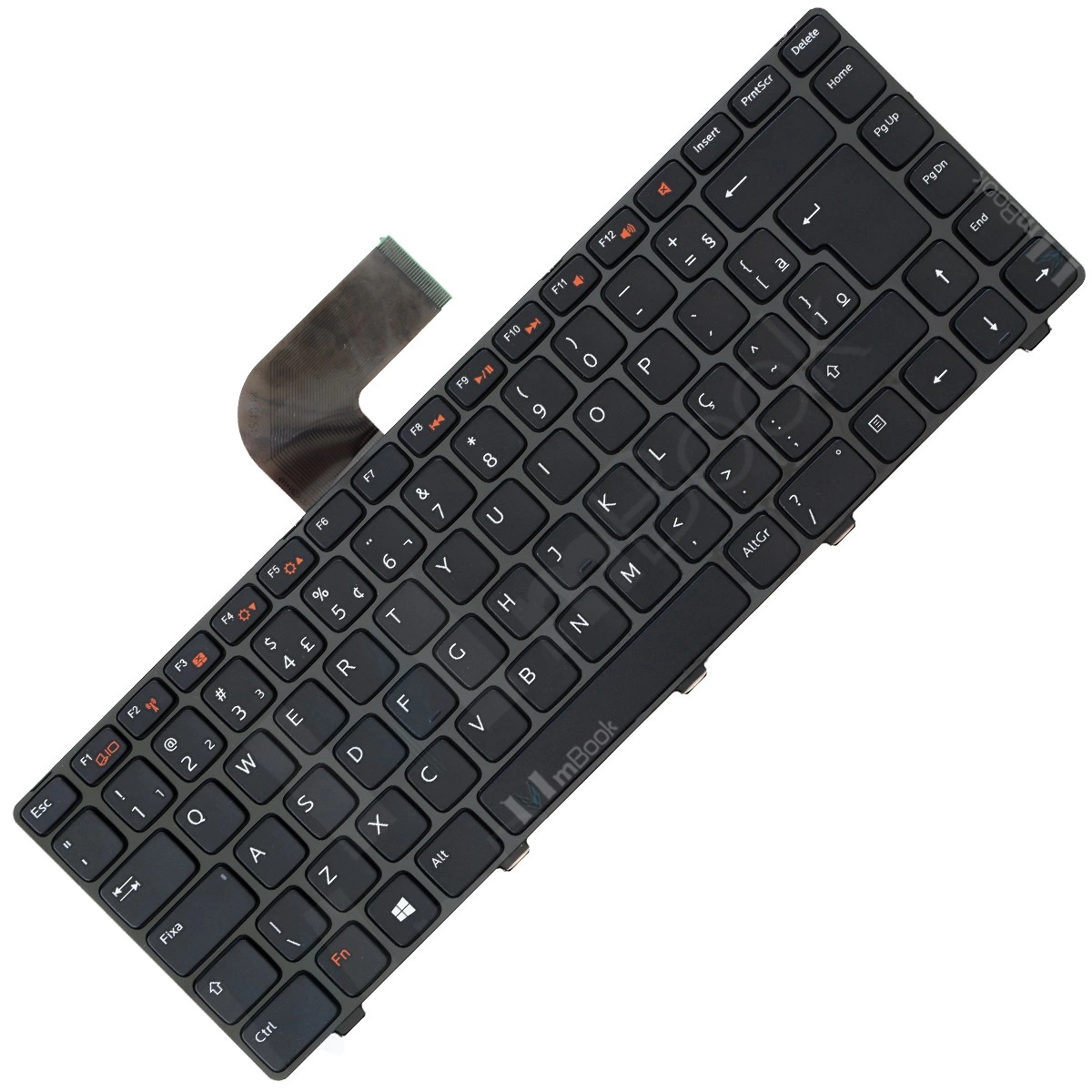Teclado Dell Inspiron 7520 Inspiron 15R-7520 Teclado Dell Inspiron 7520 Inspiron 15R-7520