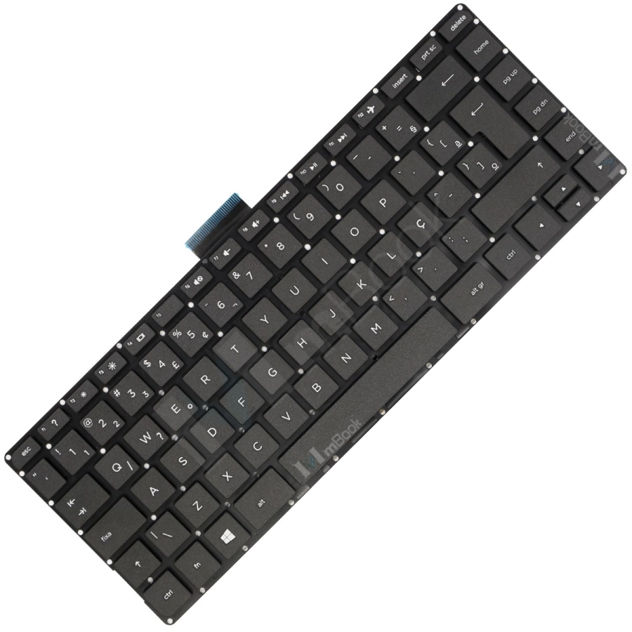 Teclado para HP Stream 14-ax 14-ax000 14-ax010nr Br Ç, 