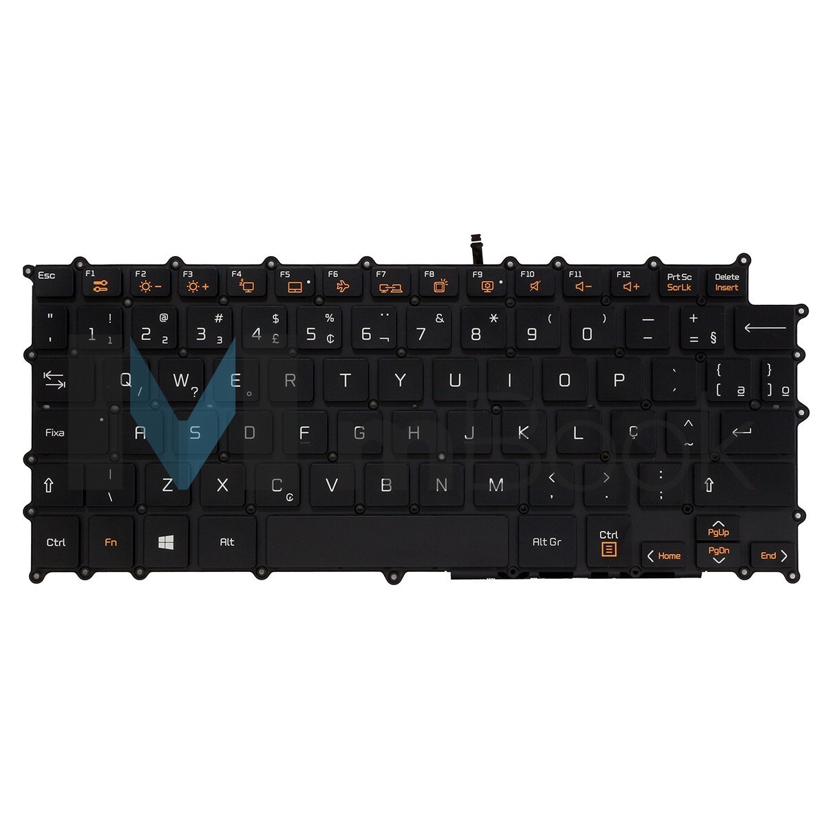Teclado Para LG Gram 14z980 Com Led, 