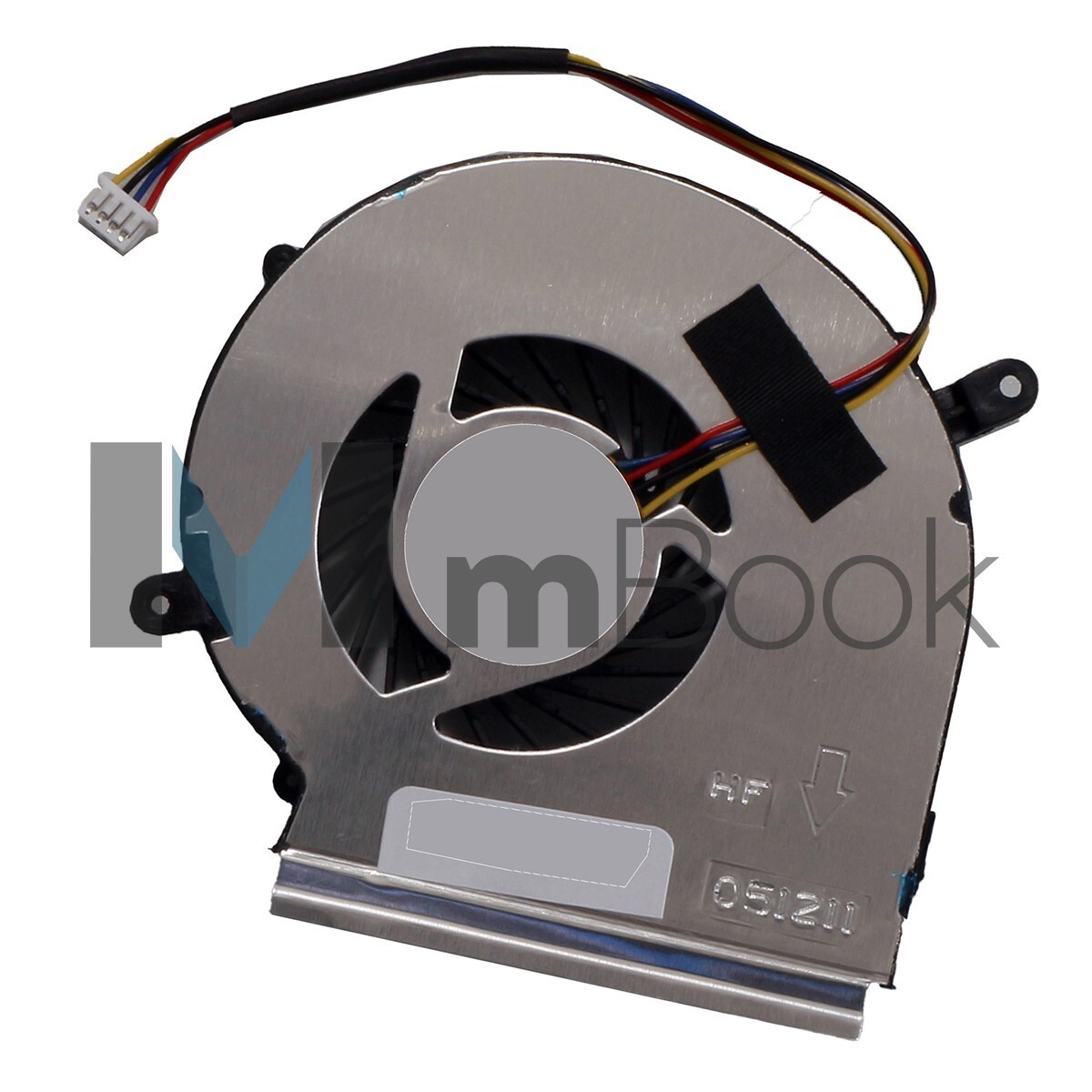 Cooler do GPU para MSI GE62VR 6RF Apache Pro 4 pinos, 