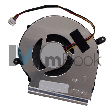 Cooler Ventoinha do GPU p/ MSI GE62VR 6RF Apache Pro 4 pinos