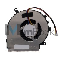 Cooler Fan Ventoinha do CPU para MSI GE62VR Series 4 pinos