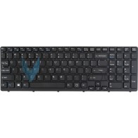 Teclado P/ Sony Vaio Sve151g11l Sve151e11t Preto C/ Frame