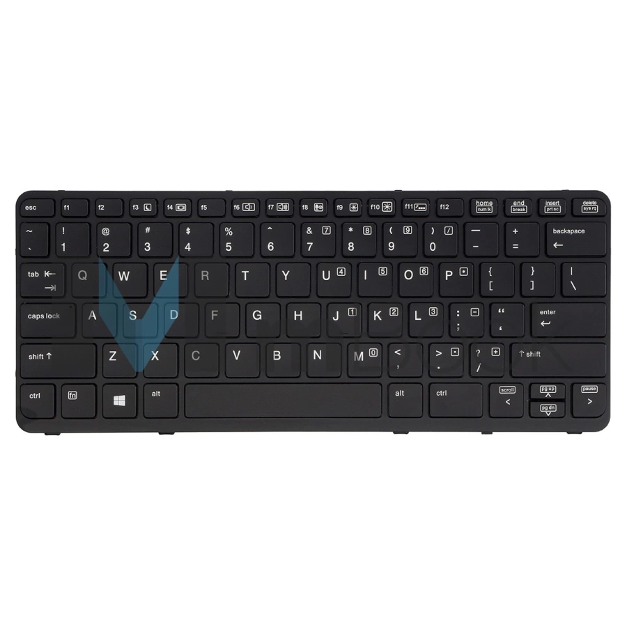 Teclado pra HP Elitebook compatível c/ NSK-CR1BV com LED