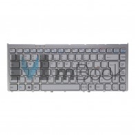 Teclado pra Sony compatível com PN 148084021 Frame Prata Teclado pra Sony compatível com PN 148084021 Frame Prata