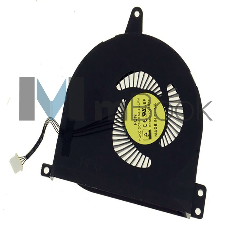 Cooler Fan Ventoinha para Dell compatível com Pn 0wkt5y