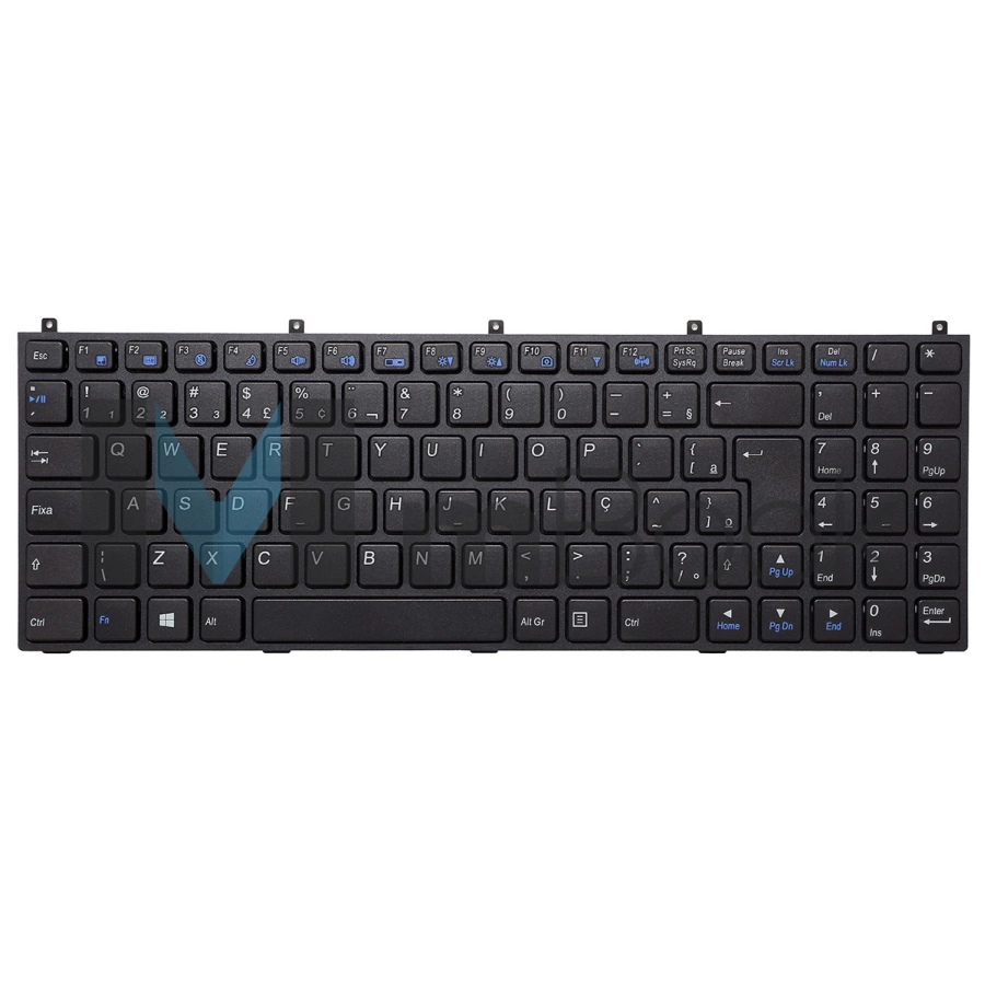 Teclado compatível com PN Mp-08j48pa-430 Com Moldura
