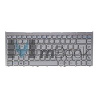 Teclado pra Sony compatível com 81-31105002-04 Frame Prata Teclado pra Sony compatível com 81-31105002-04 Frame Prata