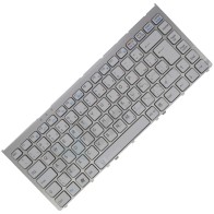 Teclado pra Sony Vaio VGN-FW140EW, VGN-FW140N Frame Prata