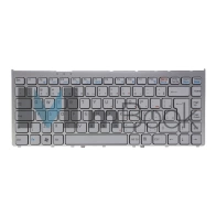 Teclado pra Sony Vaio VGN-FW250J, VGN-FW260J Frame Prata