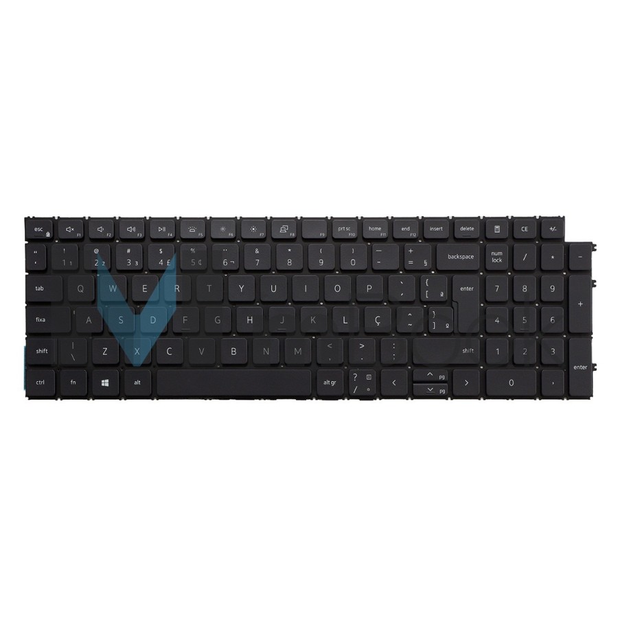 Teclado para Dell Inspiron 7510 7610 com LED