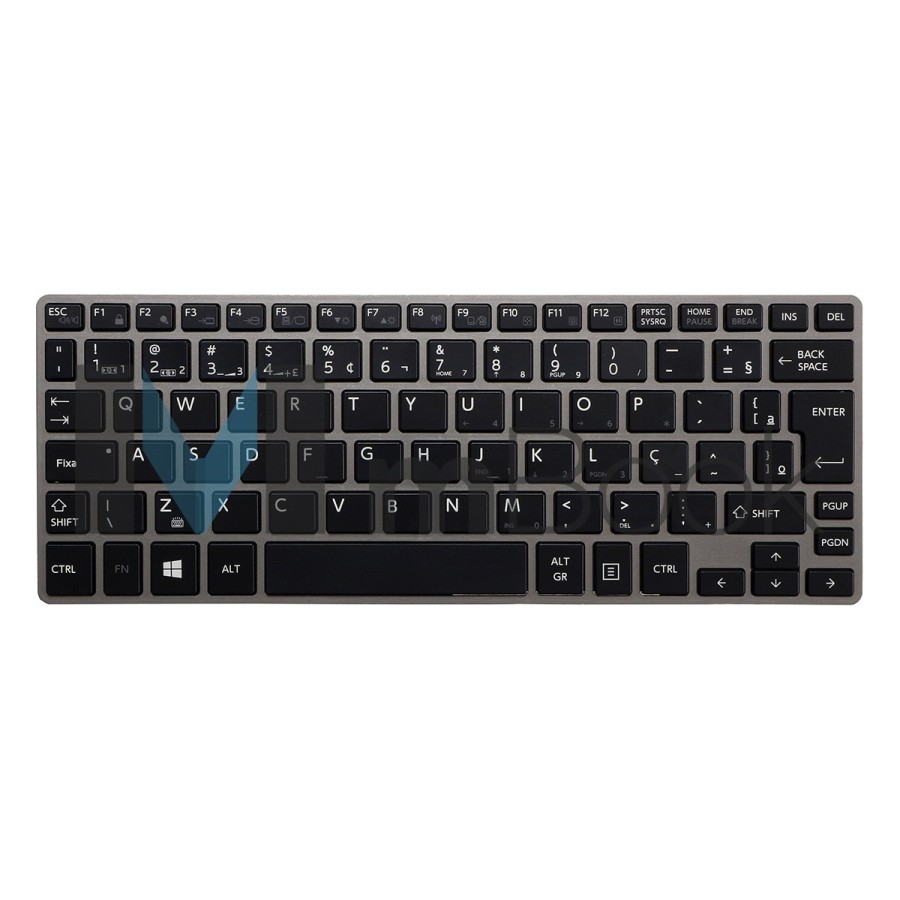 Teclado para Toshiba Portege Z30-A-116 BR com Ç