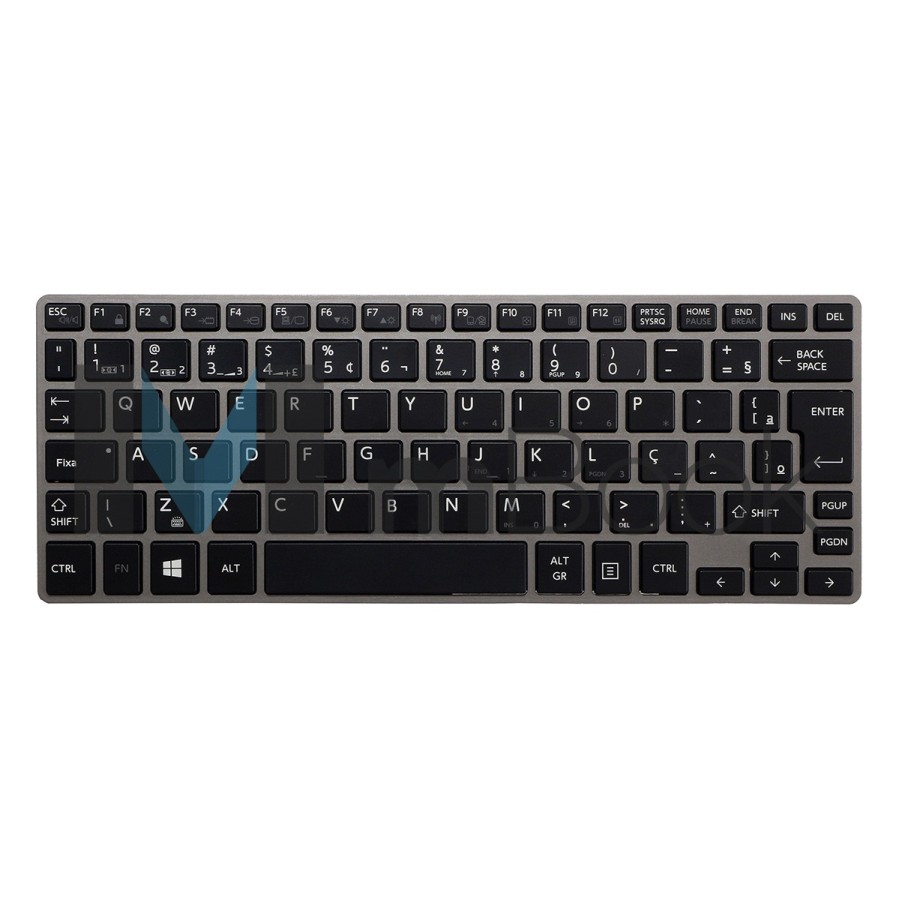 Teclado para Toshiba Portege Z30T-A3160SM BR com Ç