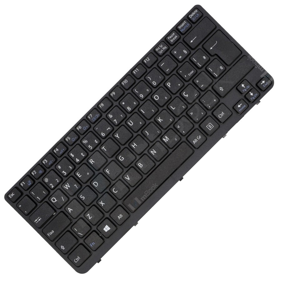 Teclado Sony Vaio Sve141 Aek6ud32103a 149180711 Preto