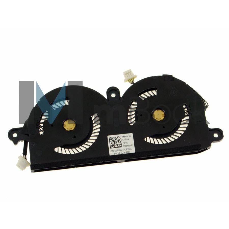 Cooler Fan Ventoinha para Dell compatível com PN CN-0980WH