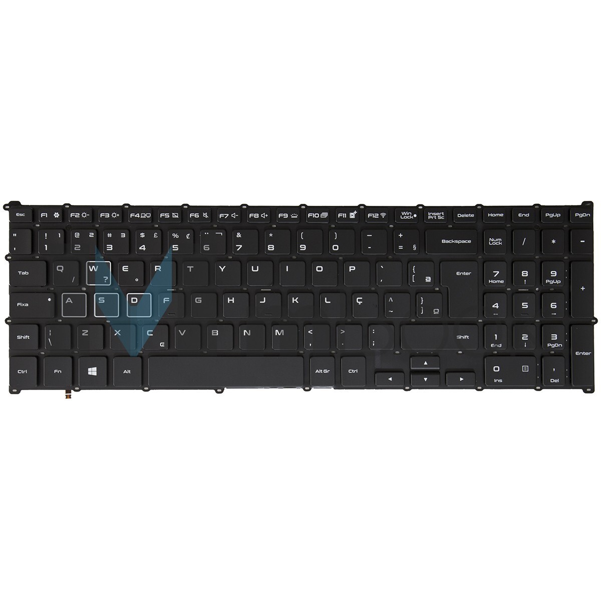 Teclado Para Samsung Odyssey Nt800g5w Np800g5m 9z.narbn.c01, 