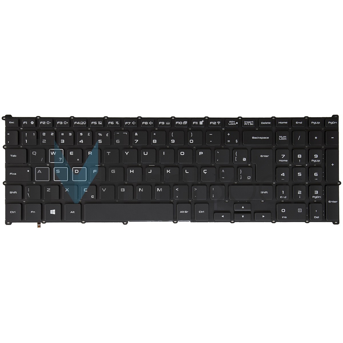 Teclado Para Samsung Odyssey Nt800g5w Np800g5m 9z.narbn.c01, 